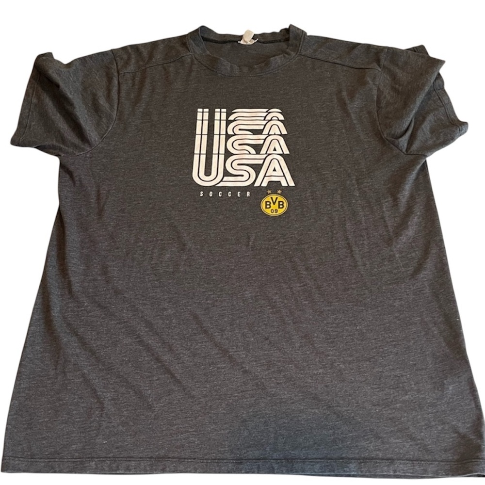 BVB Gray USA Graphic Short Sleeve Tee